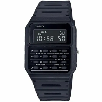 Casio Unisex Watch  Calculator Gbby2 In Black