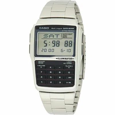 Casio Unisex Watch  Eaw-dbc-32d-1a Black Silver Gbby2 In White