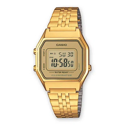 Casio Unisex Watch  La680wega-9er Golden Gbby2