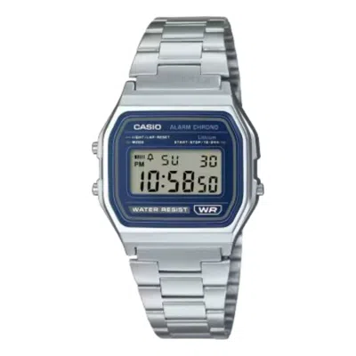 Casio Vintage A158 Series 'silver Blue'