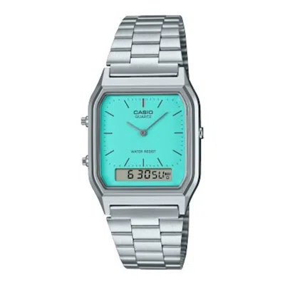 Pre-owned Casio Vintage Aq230a2a2v Watch In Resin