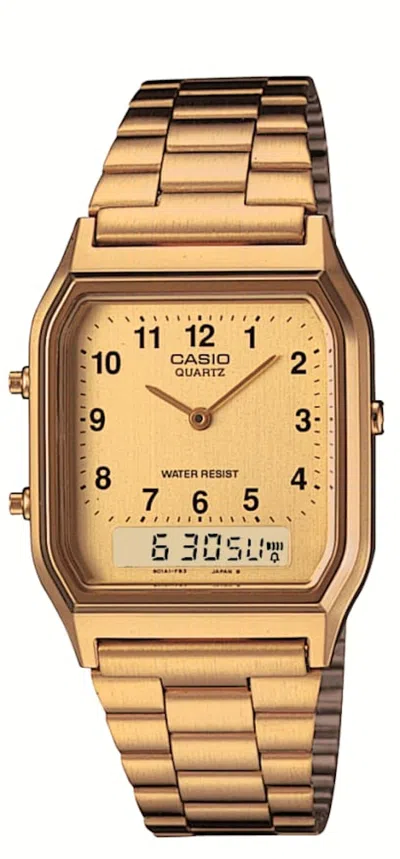 Pre-owned Casio Vintage Aq230ga9bvt Watch In Resin