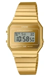 Casio Vintage Digital Bracelet Watch, 37.4mm X 35.5mm