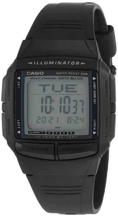 Casio Vintage Quartz Databank Mens Watch