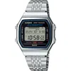 Casio Vintage Silvertone Digital Bracelet Bluetooth® Watch, 41.4mm X 37.9.5mm