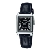 Casio Vintage Style Square Red Squarees Quartz Black Analog In Blue