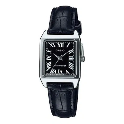 Casio Vintage Style Square Red Squarees Quartz Black Analog In Blue