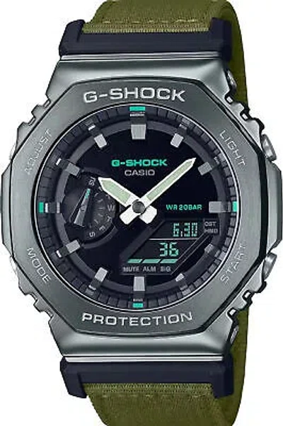 Pre-owned Casio Watch - Gm-2100cb-3aer For Male Black In Resin
