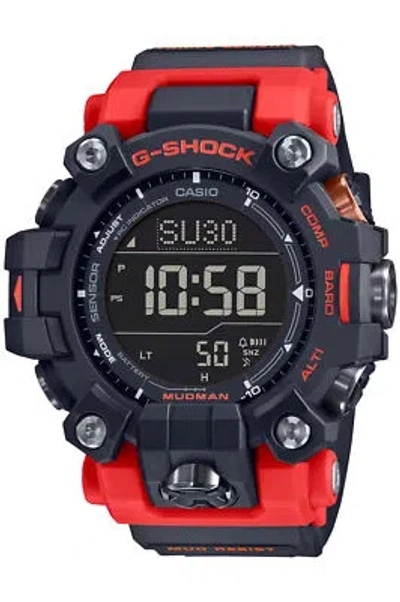Pre-owned Casio Watch - Gw-9500-1a4er For Male Black In Resin