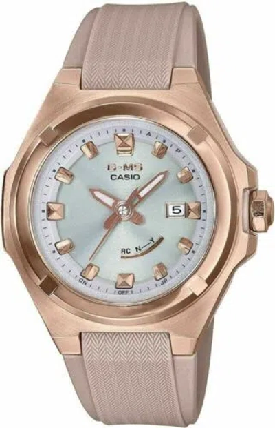Pre-owned Casio Watch Baby-g G-ms Radio Solar Msg-w300g-5ajf Ladies