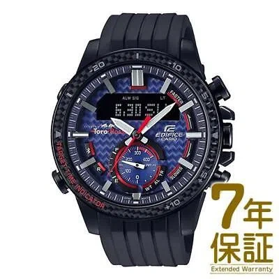 Pre-owned Casio Watch Edifice Scuderia Toro Rosso Limited Edition Ecb-800tr-2ajr Men's