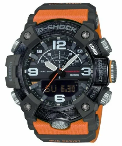 Pre-owned Casio Watch G-shock Bluetooth Carbon Core Guard Gg-b100-1a9jf Men's