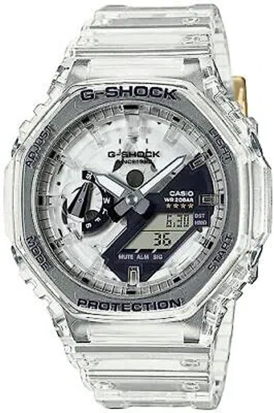 Pre-owned Casio Watch G-shock G-shock 40th Anniversary Ga-2140rx-7ajr Men's Clear