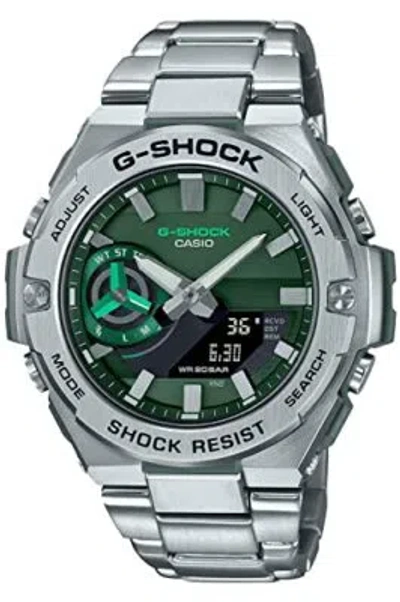Pre-owned Casio Watch G-shock G-steel Bluetooth Gst-b500ad-3ajf Men's Silver