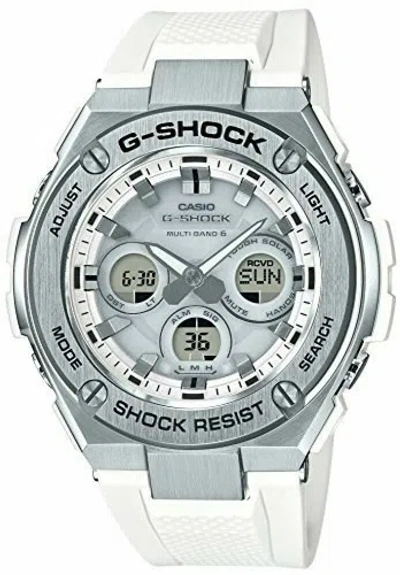 Pre-owned Casio Watch G-shock G-steel Radio Solar Gst-w310-7ajf Men's From Japan
