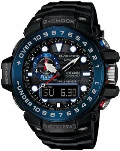 Pre-owned Casio Watch G-shock Gulf Master Radio Solar Gwn-1000b-1bjf Men's