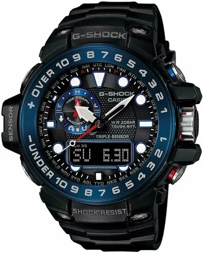 Pre-owned Casio Watch G-shock Gulfmaster Gwn-1000b-1bjf Men