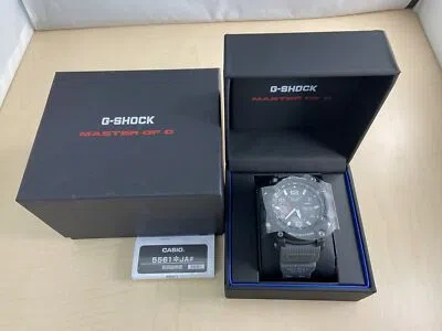 Pre-owned Casio [] Watch G-shock Mad Master Radio Solar Gwg-100-1a8jf Men's