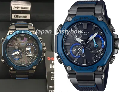Pre-owned Casio Watch G-shock Mt-g Bluetooth Dual Core Guard Mtg-b2000b-1a2jf Men's
