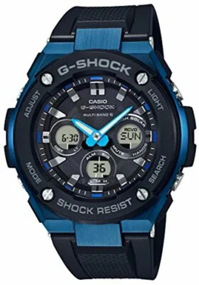 Pre-owned Casio [] Watch G-shock Steel Radio Solar Gst-w300g-1a2jf Men's