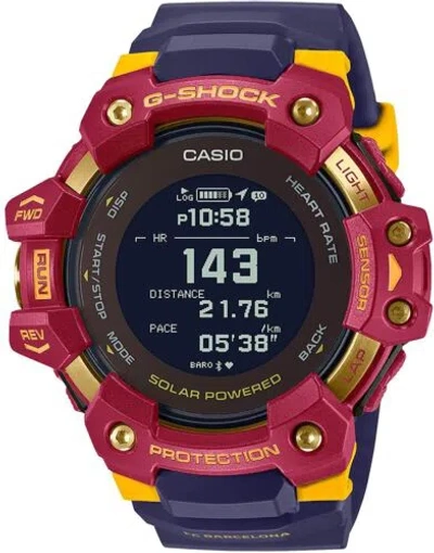 Pre-owned Casio Watch G-squad Barcelona Matchday Gbd-h1000bsr-4jr Men's