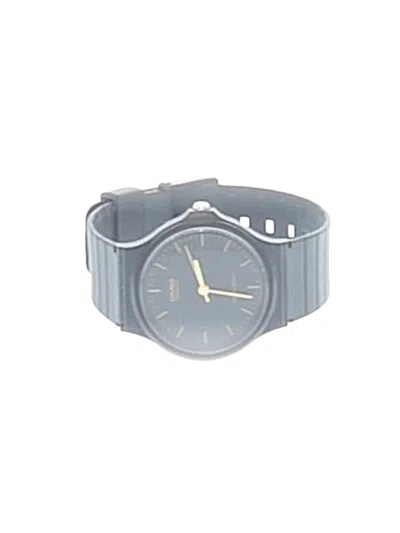 Pre-owned Casio Watch In Gray