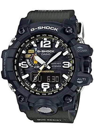 Pre-owned Casio Watch, Gwg-1000-1a3jf, G-shock Mudmaster, Tough Solar, Japan, Fast Ship