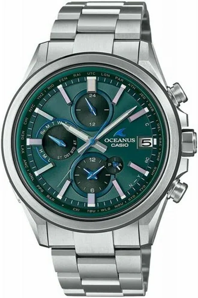 Pre-owned Casio Watch Oceanus Classic Line Ocw-t4000c-3ajf Men's Silver
