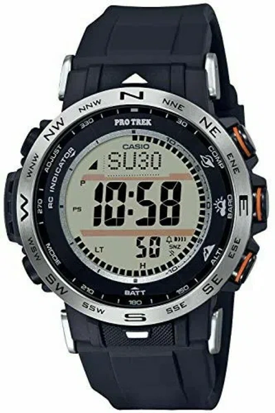 Pre-owned Casio Watch Protrek Climber Line Radio Solar Prw-30-1ajf Men's