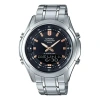Casio Waterproof Analog-digital Watch 'silver Rose Gold'