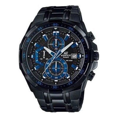 Casio Waterproof Edifice Limited Edition Mens Black/blue Analog