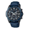 Casio Waterproof Edifice Solar Powered Sports Sapphire Crystal Mens Blue Analog