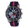 Casio Waterproof Limited Edition Edifice Sapphire Crystal Sports Solar Powered Mens Red/black Analog