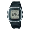 Casio Waterproof Quartz Sports Analog Mens Silver Digital In Metallic