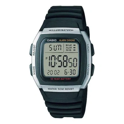 Casio Waterproof Quartz Sports Analog Mens Silver Digital In Metallic
