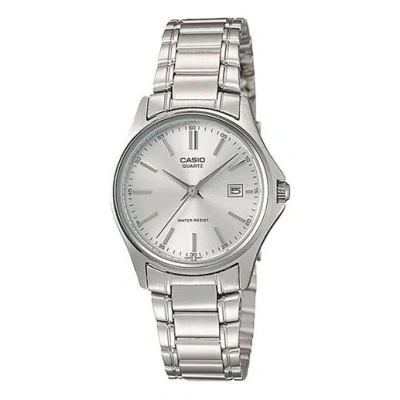 CASIO CASIO WATERPROOF QUARTZ STAINLESS STEEL STRAP SILVER ANALOG