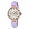Casio Waterproof Sheen Sapphire Crystal Quartz Purple Analog