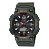 Casio Waterproof Solar Powered Sports Mens Army Green Analog