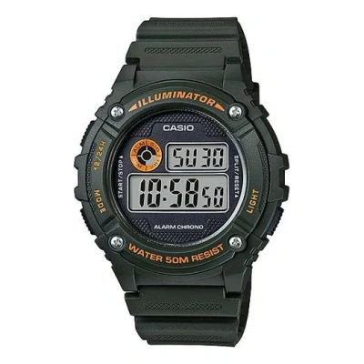 Casio Waterproof Sports Dark Green Digital