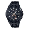 Casio Waterproof Sports Edifice Solar Powered Sapphire Crystal Quartz Shockproof Mens Black Analog