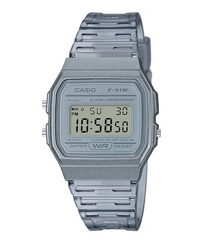 Casio Waterproof Sports Mens Bluegray Digital