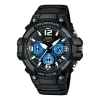 Casio Waterproof Sports Quartz Mens Black Analog