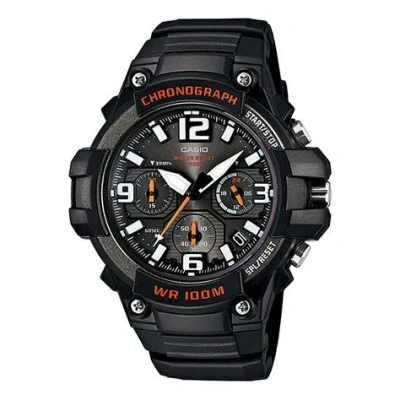 Casio Waterproof Sports Quartz Mens Black Analog