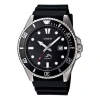 Casio Waterproof Sports Quartz Mens Black Analog