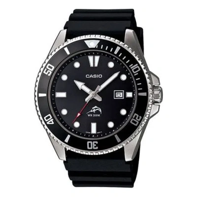 Casio Waterproof Sports Quartz Mens Black Analog