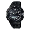 Casio Waterproof Sports Shockproof Solar Powered Mens Black Analog