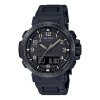 Casio Waterproof Sports Solar Powered Mens Black Analog/digital Combo