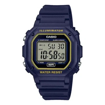 Casio Waterproof Sports Unisex Mens Blue Digital