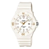Casio Waterproof Sports White Analog In Neutral