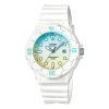 Casio Waterproof Sports White Analog